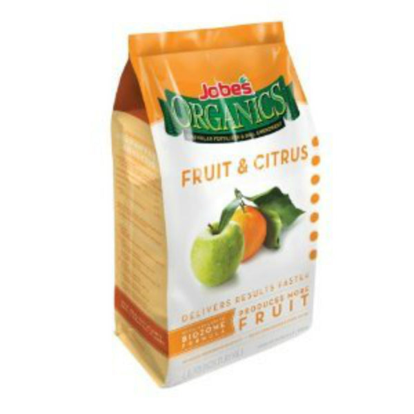 Jobe’s® Organics® 09226 Fruit & Citrus Granular Fertilizer, 3-5-5, 4 Lbs