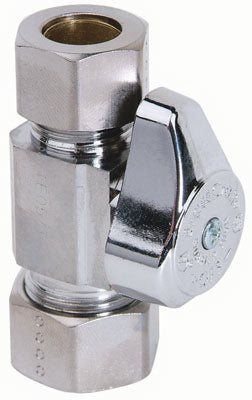 Brass Craft G2CR34X-CD Straight Valve, Chrome