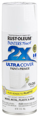 Rust-Oleum® 249090 Painter's® Touch 2x Spray Paint, 12 Oz, Gloss White