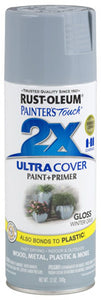Rust-Oleum® Painter's® Touch 2x Spray Paint, 12 Oz, Gloss Winter Gray