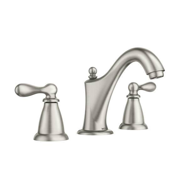 Moen CA84440SRN Caldwell™ Two-Handle High Arc Bathroom Faucet, Brushed Nickel