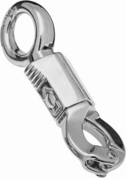 National Hardware® N222-992 Panic Snap, Nickel, 3/4" x 3-7/8"