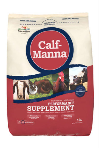 Manna Pro® 0093982232 Calf-Manna Performance Supplement, 10 Lb