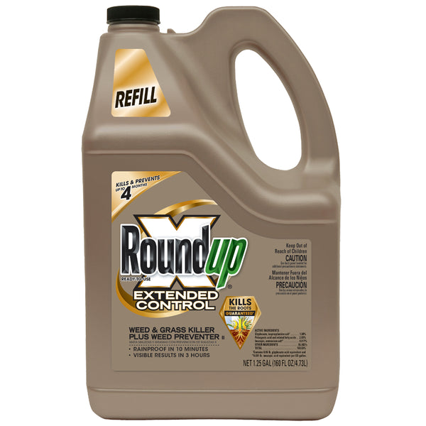 Roundup® 5708010 Ready To Use Extended Control Weed & Garden Killer, 1.25 Gallon