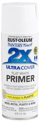 Rust-Oleum® 249058 Painter's® Touch 2x Spray Primer, 12 Oz, White