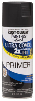 Rust-Oleum® Painters® Touch 2x Ultra Cover Primer Spray, 12 Oz, Flat Black