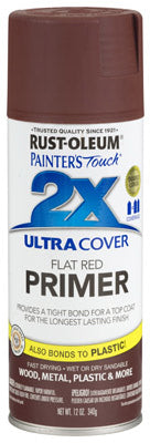 Rust-Oleum® 249086 Painter's® Touch 2x Flat Spray Paint, 12 Oz, Red Primer