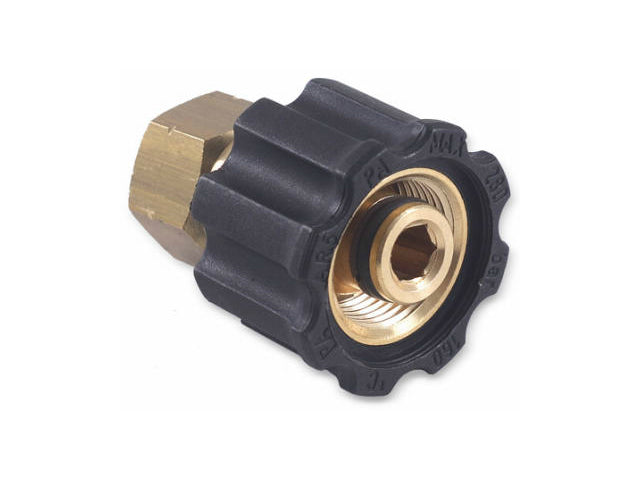 Mi-T-M® AW-0023-0489 Pressure Washer Screw Coupler, 3/8" MNPT x M22