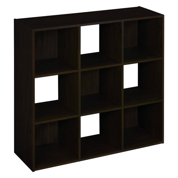 ClosetMaid® 893700 Cubeicals® 9-Cube Storage Organizer, Espresso, Wood