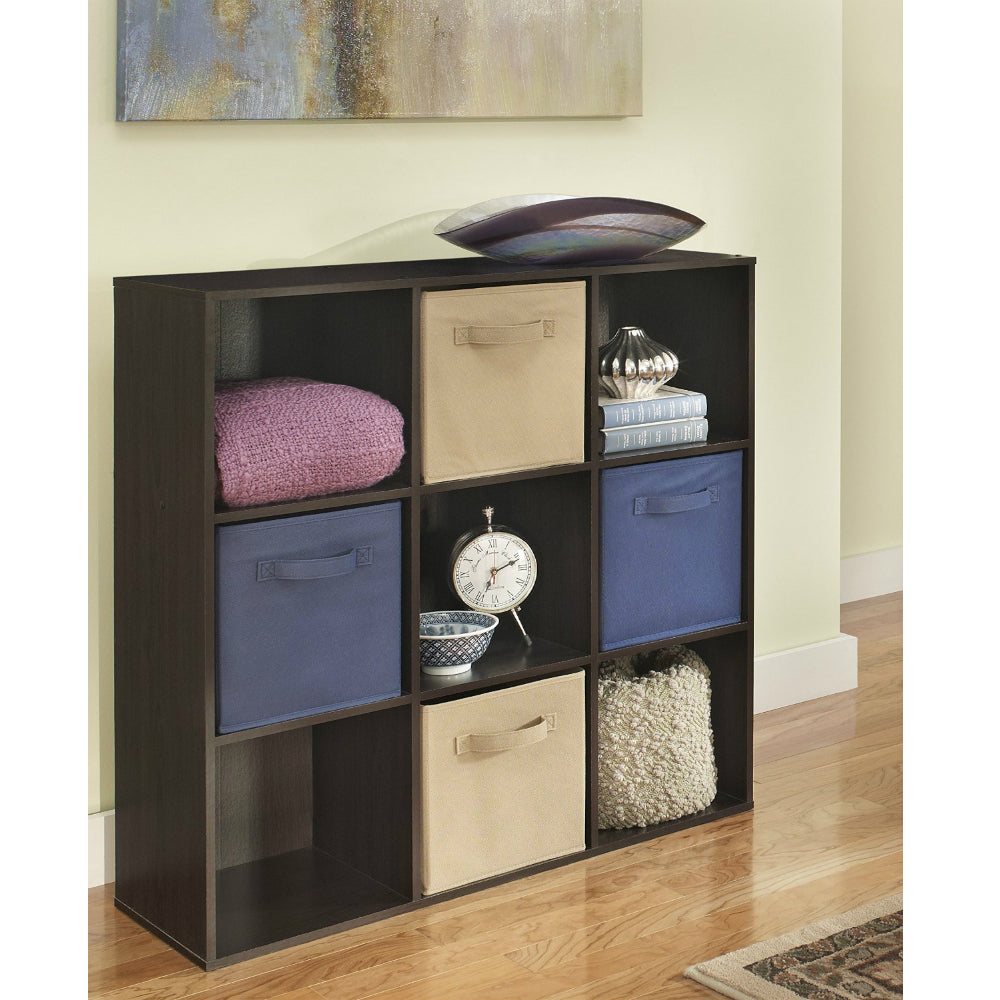 ClosetMaid® 893700 Cubeicals® 9-Cube Storage Organizer, Espresso, Wood