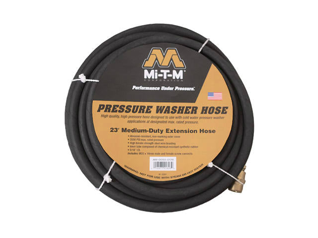 Mi-T-M® AW-0050-0176 Pressure Washer Extension Hose, 23'