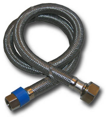 Lasco 10-0131 Faucet Connector, Stainless Steel, 3/8" x 1/2" x 30"