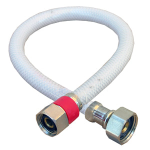 Lasco 10-2321 Flexible Poly Faucet Connector, 1/2" x 1/2" x 20"