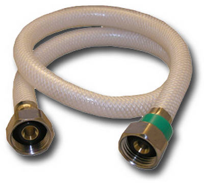 Lasco 10-2425 Flexible Poly Faucet Connector, 1/2" x 1/2" x 24"