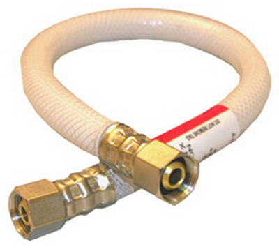 Lasco 10-2516 Flexible Poly Faucet Connector, 3/8" x 3/8" x 16"