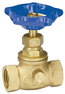 Homewerks® 220-2-12 Lead-Free Brass Stop & Waste Valve with Drain, 1/2" FIP