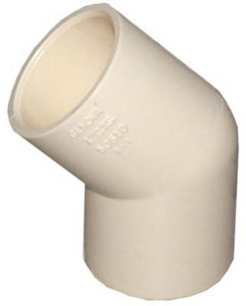 Genova 50610 CPVC Elbow, 1", 45 Degree