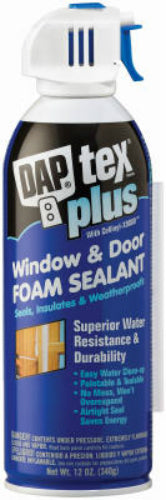 Dap® 18836 DAPtex® Plus Multi-Purpose Foam Sealant, 12 Oz, White