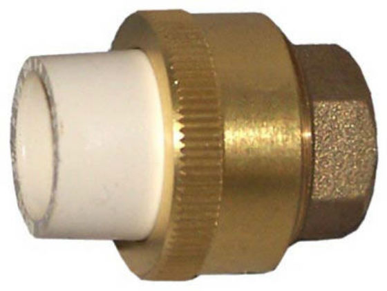 Genova 53033Z Transition Union, 1/2" Slip x Brass Slip