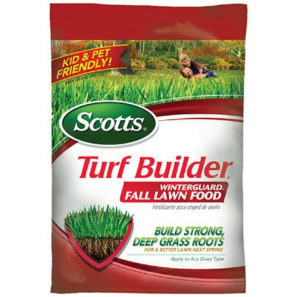Scotts 38605D Turf Builder WinterGuard Fall Lawn Food, 32-0-10, 5000 Sq.ft.
