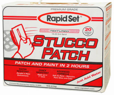 Rapid Set S10-RDC09 Stucco Patch, 10 lb