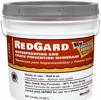 Custom Building Products LQWAF3 Red Gard Waterproofing, 3.5 Gallon