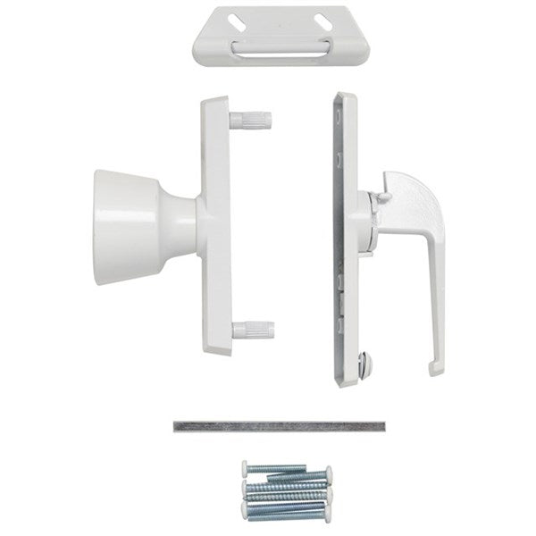 Wright Products™ V670WH Universal Tulip Knob Latch, White Finish