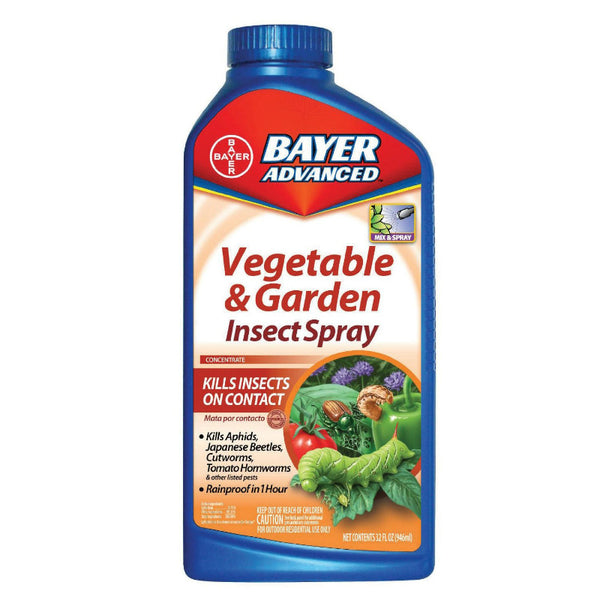 Bayer Advanced 701521A Vegetable & Garden Rescue Spray, Concentrate, 32 Oz
