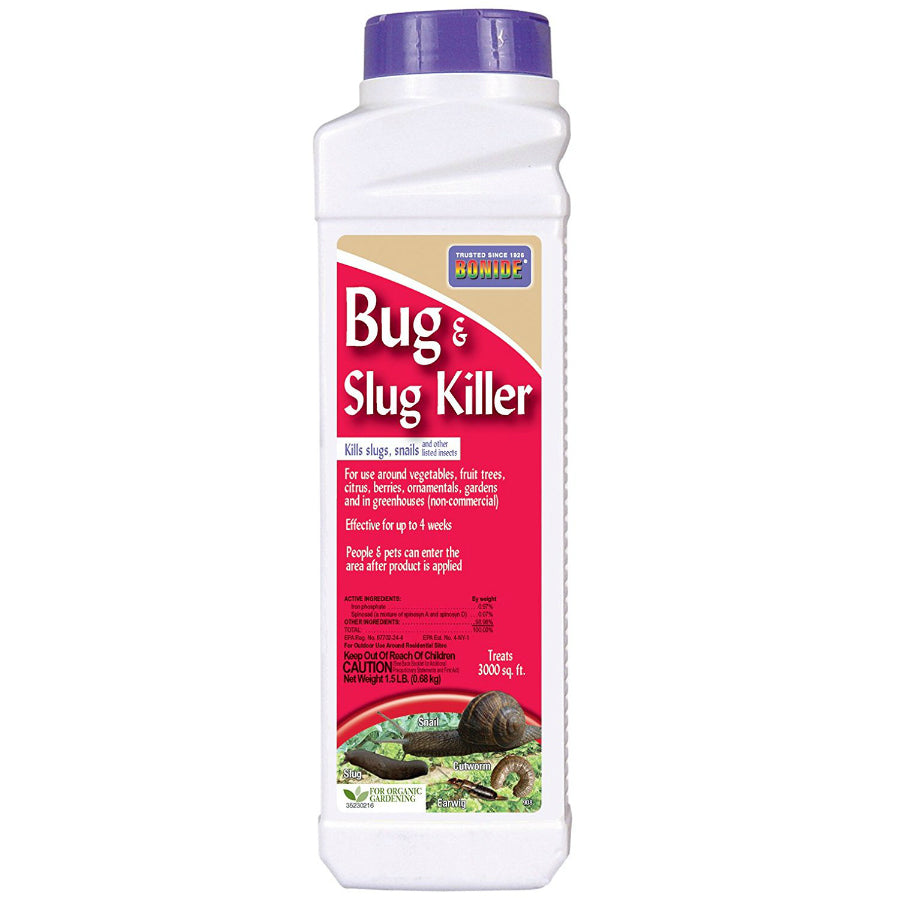 Bonide® 908 Bug & Slug Killer for Gardens & Flowers, 1.5 lbs