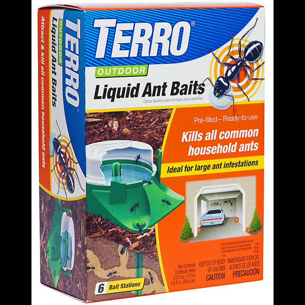 Terro® T1806 Outdoor Liquid Ant Baits, 6-Pack
