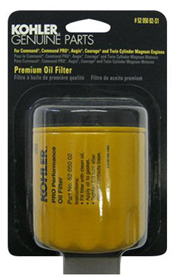 Kohler Spin On Replacement Oil Filter, Large Capacity