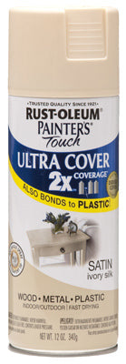 Rust-Oleum® Painter's® Touch Ultra Cover 2x Spray, 12 Oz, Satin Ivory Silk