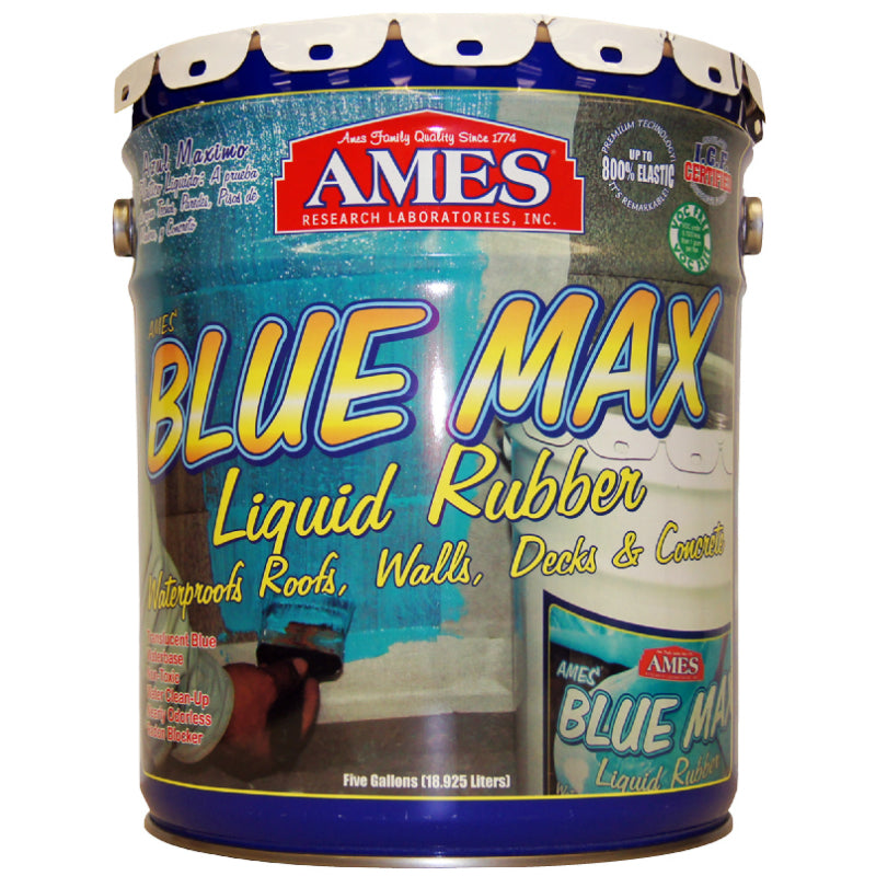 Ames® Research BMX5RG Regular Grade Blue Max™ Liquid Rubber, 5 Gallon