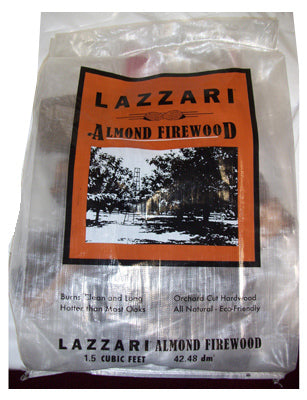 Lazzari Almond Firewood, 1.5 cu.ft.