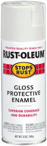 Rust-Oleum® Stops Rust® Protective Gloss Enamel Spray, 12 Oz, Pure White