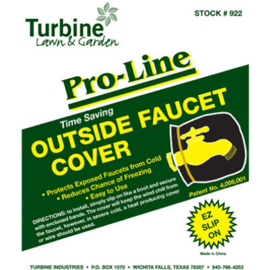 Turbine® 922 Pro-Line Time Saving Outside Faucet Cover, EZ-Slip On