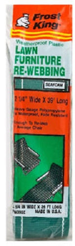 Frost King PW39Y Outdoor Furniture Re-Web Kit, 2-1/4" x 39', Yellow