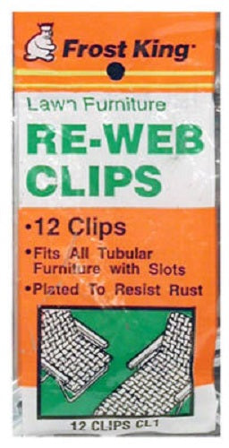 Frost King CL1 Webbing Clips, 12-Pack