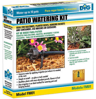 Dig FM01-AS Patio Watering Kit
