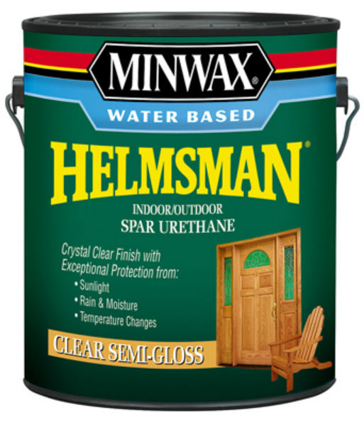Minwax® 710510000 Water Based Helmsman® 275 VOC Spar Urethane, Semi-Gloss, 1 Gal
