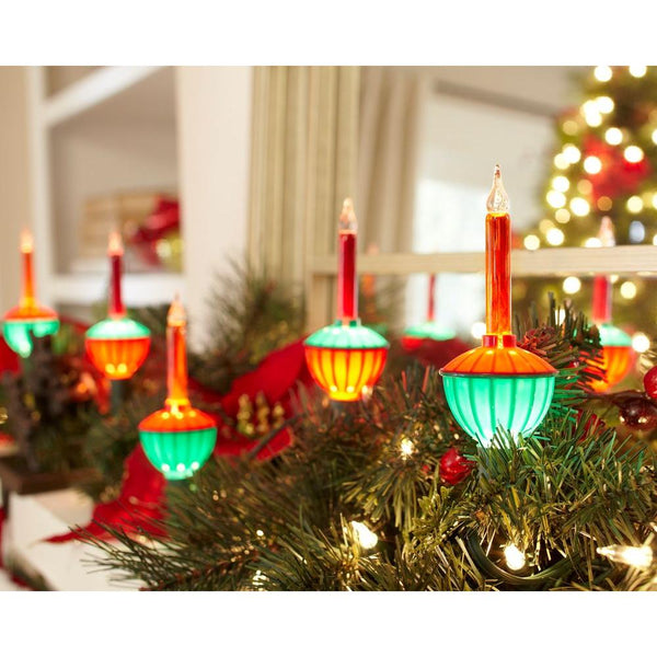 Sylvania V28077-88 Christmas Traditional Multi Bubble Light Set, 7', 7-Count