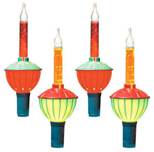 Sylvania V28077-88 Christmas Traditional Multi Bubble Light Set, 7', 7-Count