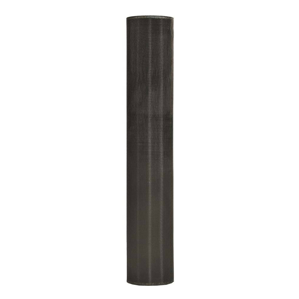 New York Wire FCS9195-M Aluminum Screen Cloth, 48" x 100', Black