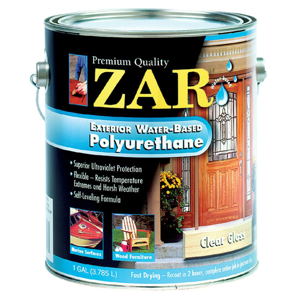 ZAR® 32613 Exterior Water-Based Polyurethane, 1 Gallon