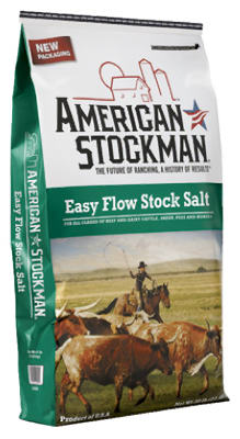 American Stockman Easy Flow Evaporated Salt Pet Supplement, 50 lb