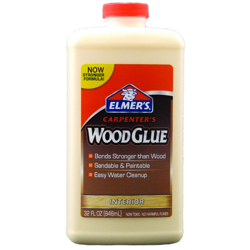 Elmer's E7040 Carpenter's® Interior Wood Glue, 1 Qt (32 Oz)