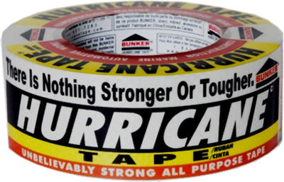Bunker Hurricane General Purpose Tape, 2" x 60 YD