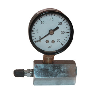 Lasco 13-1903 Gas Test Gauge with 3/4" IPS Threads, 0 to 30 PSI