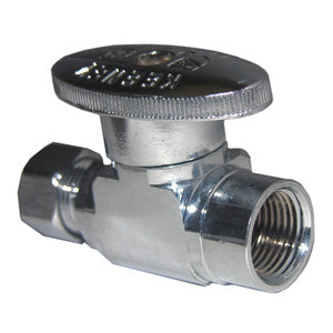 Lasco 06-9271 Angle Stop Valve, 3/8" FPT x 3/8"