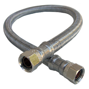 Lasco 10-0976 Faucet Connector, Stainless Steel